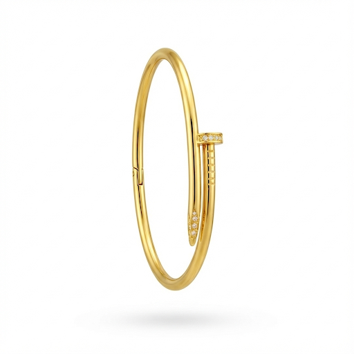 Gold Nail Bangel