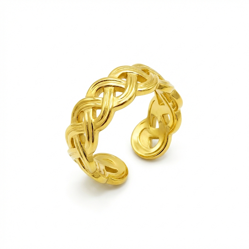 Wrap Chunky Bypass Ring