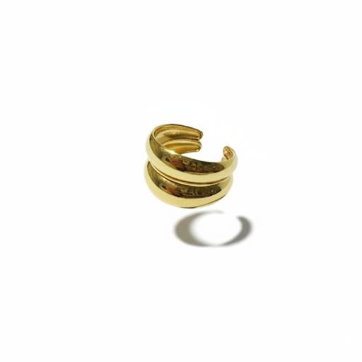 Chunky Gold Dome Ring