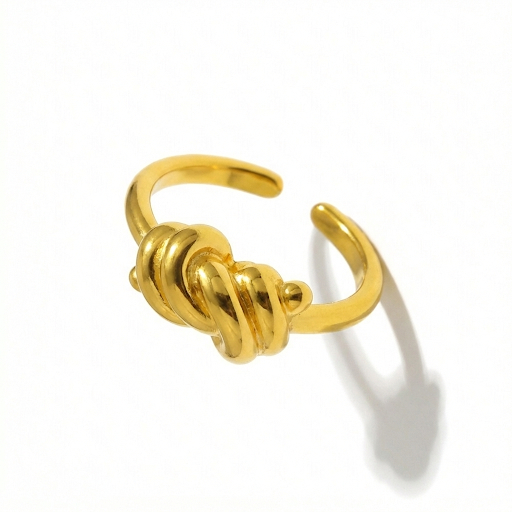 Looped Gold Ring