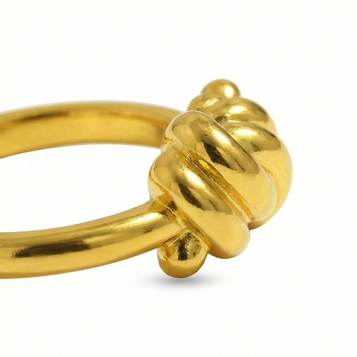 Looped Gold Ring
