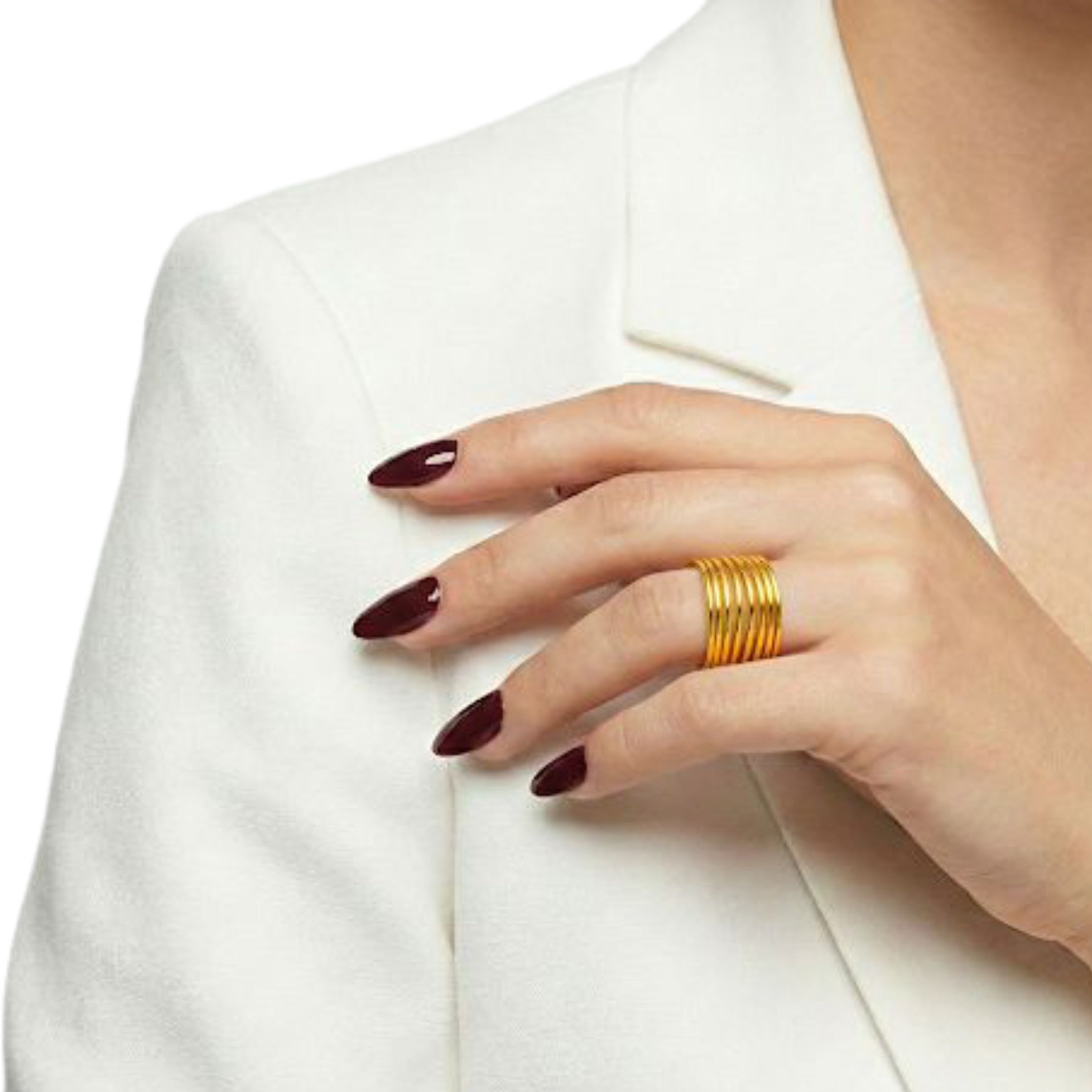 Gold Multiple Layered Ring