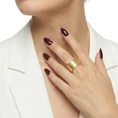 Chunky Lined ring