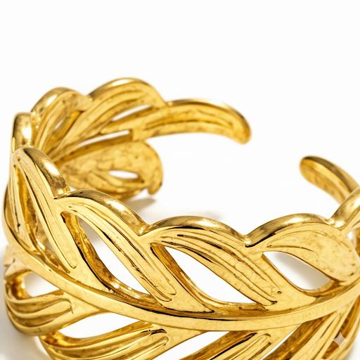 Gold Leaf Ring