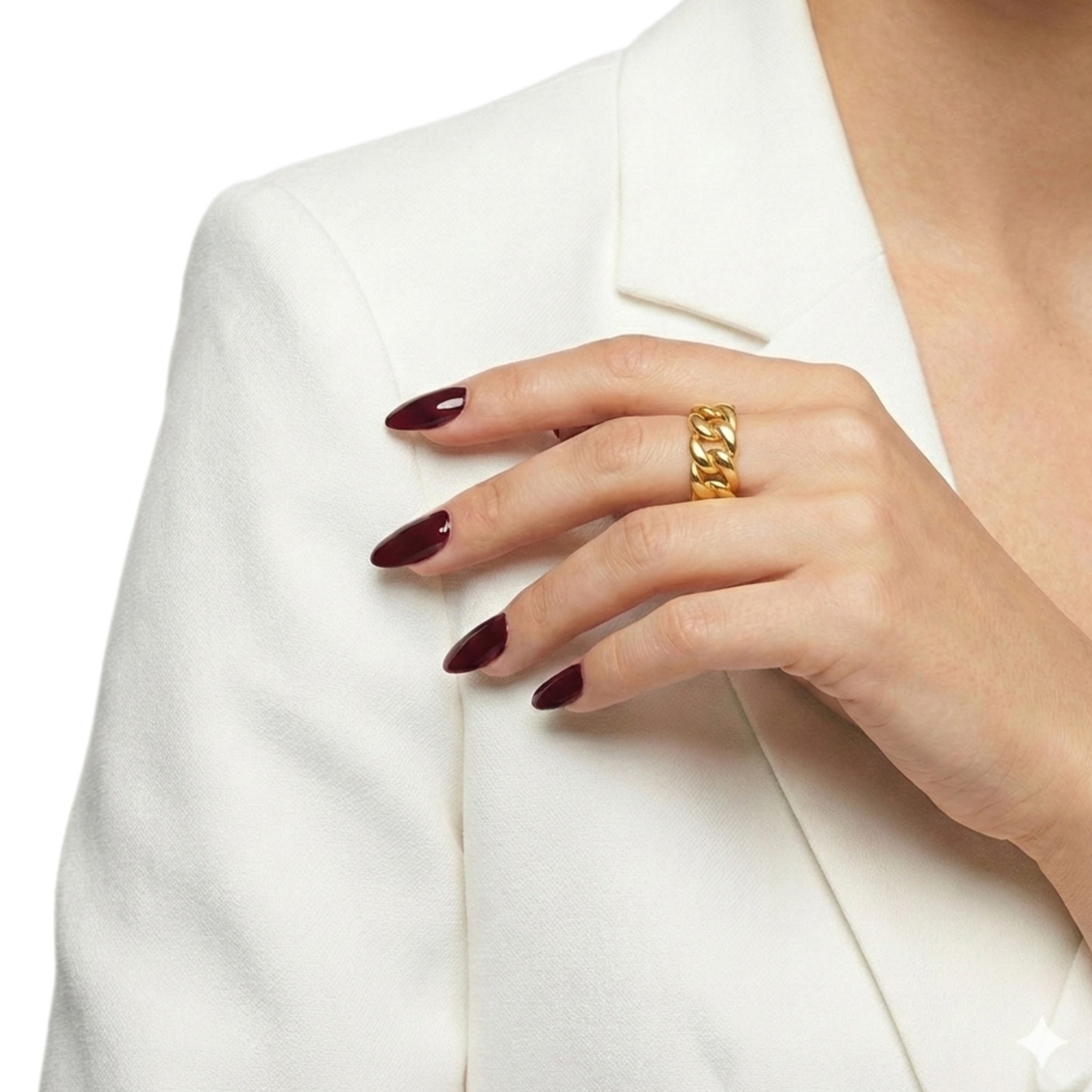 Chunky Cuban Chain Ring
