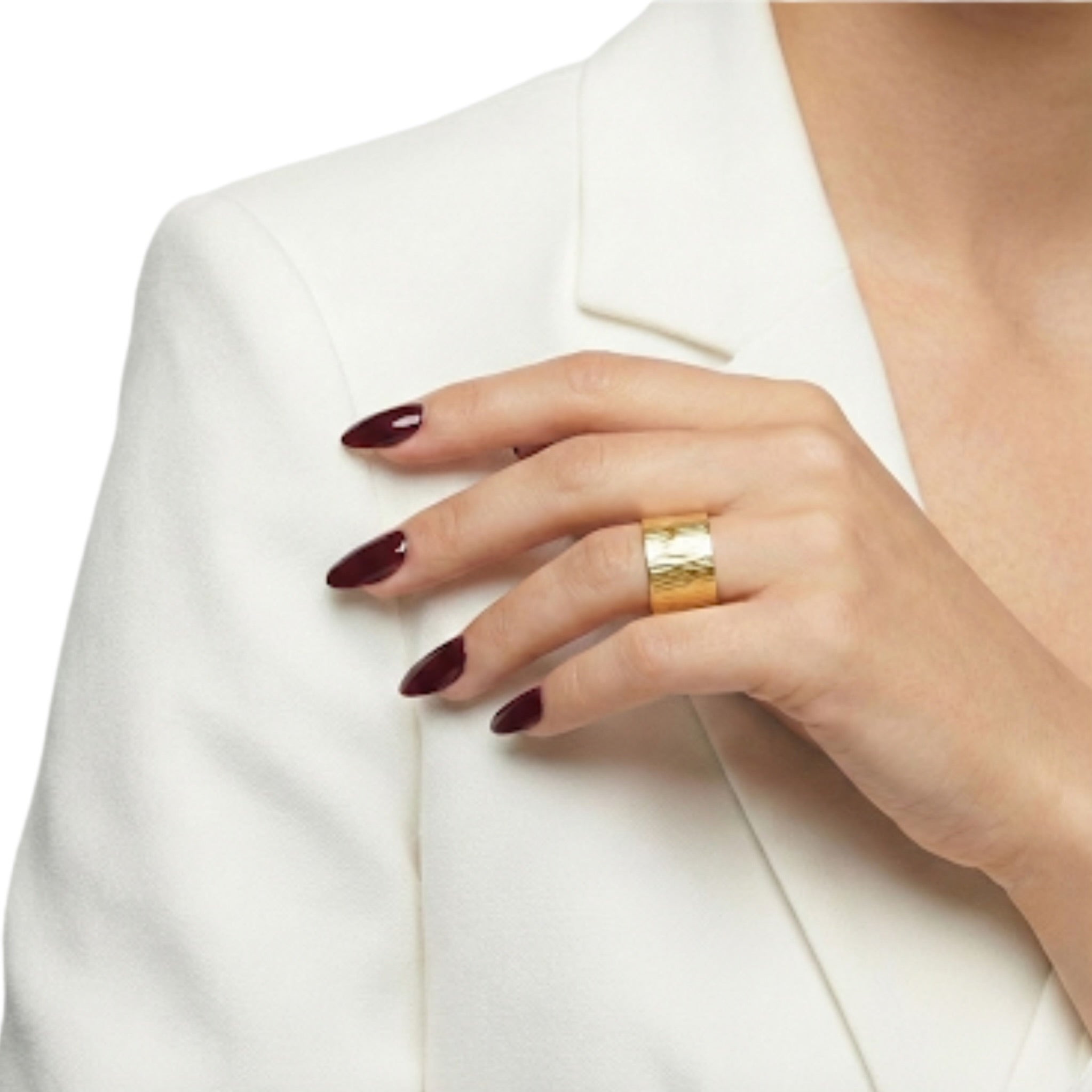 Chunky Lined ring