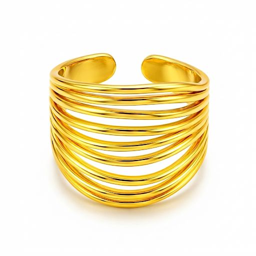 Gold Multiple Layered Ring