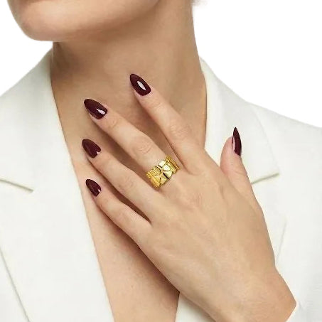 Golden Stones Ring