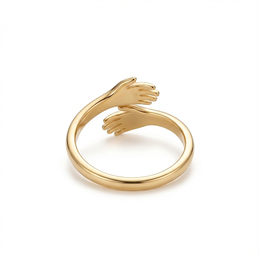 Hands Of Love Gold Ring