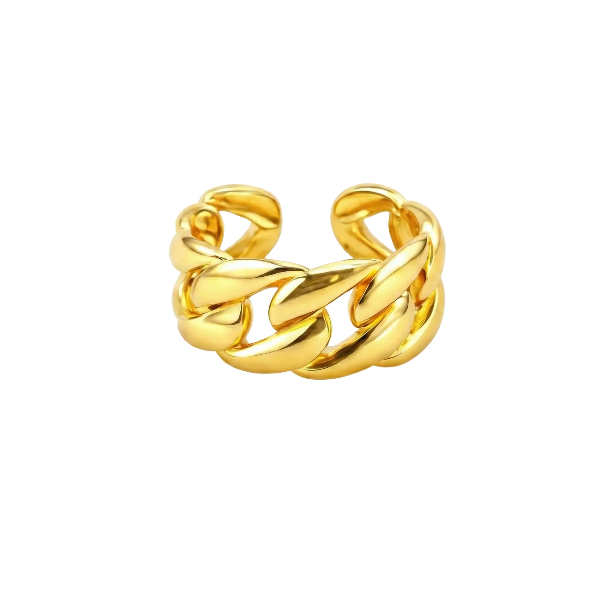 Chunky Cuban Chain Ring