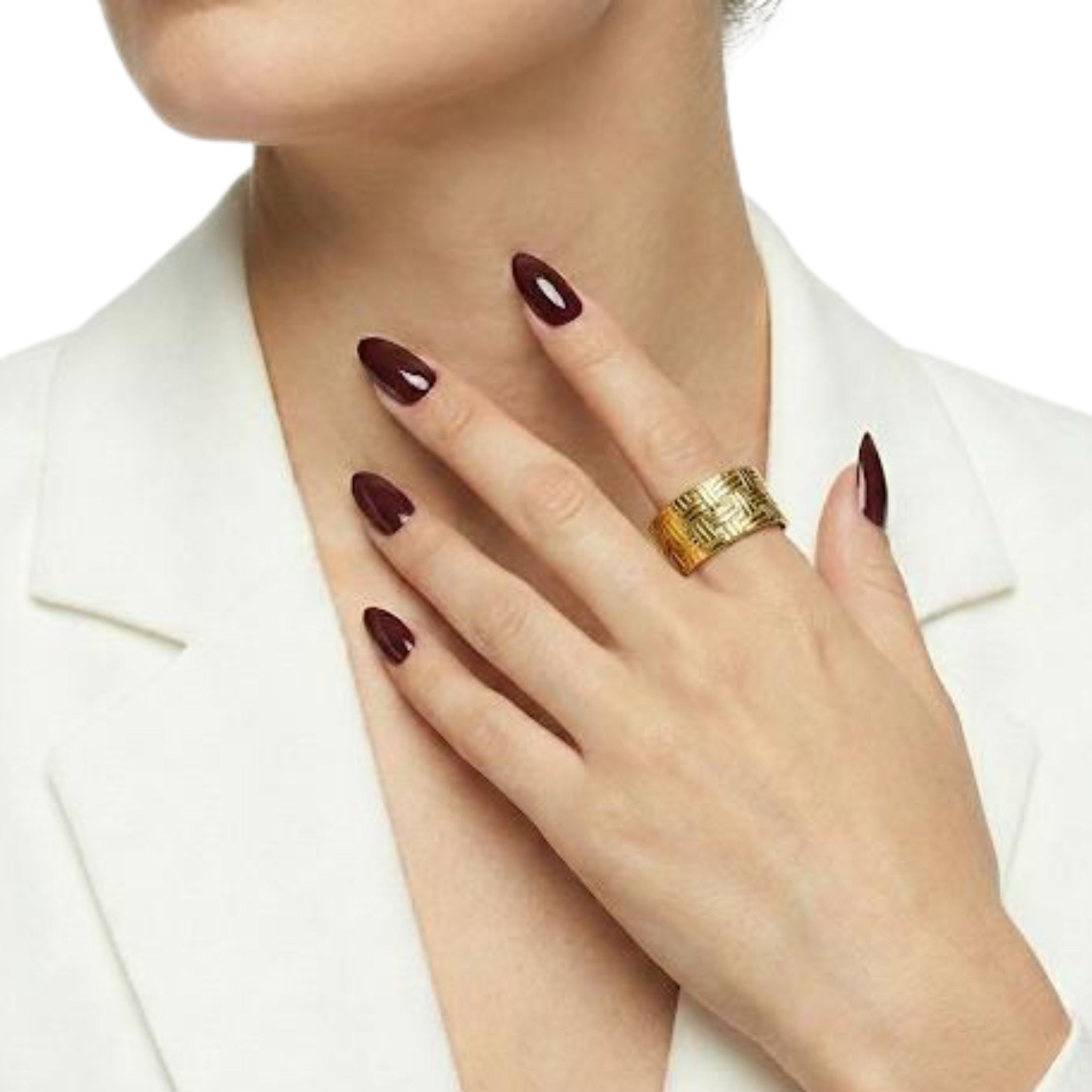 Vintage Basketweave Ring