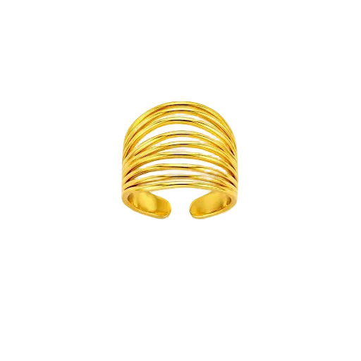 Gold Multiple Layered Ring