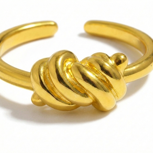 Looped Gold Ring