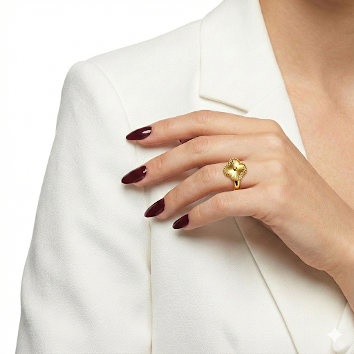 Van Cleef Gold Ring