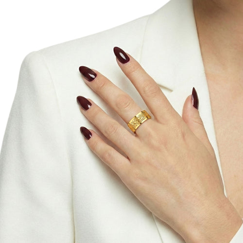 Ayat al-Kursi Gold Ring