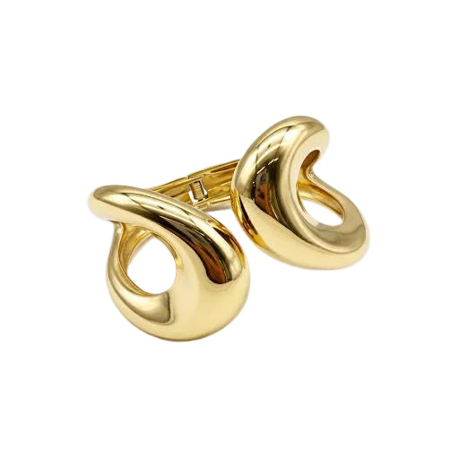 Chunky Double Halo Bangle