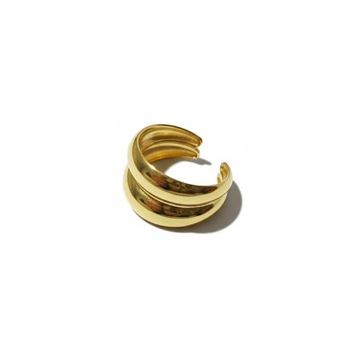 Chunky Gold Dome Ring