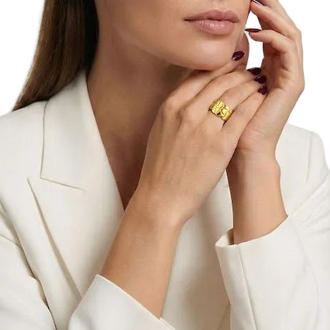 Golden Stones Ring
