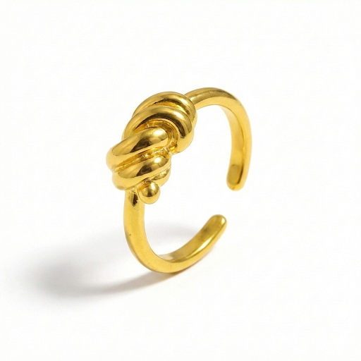 Looped Gold Ring