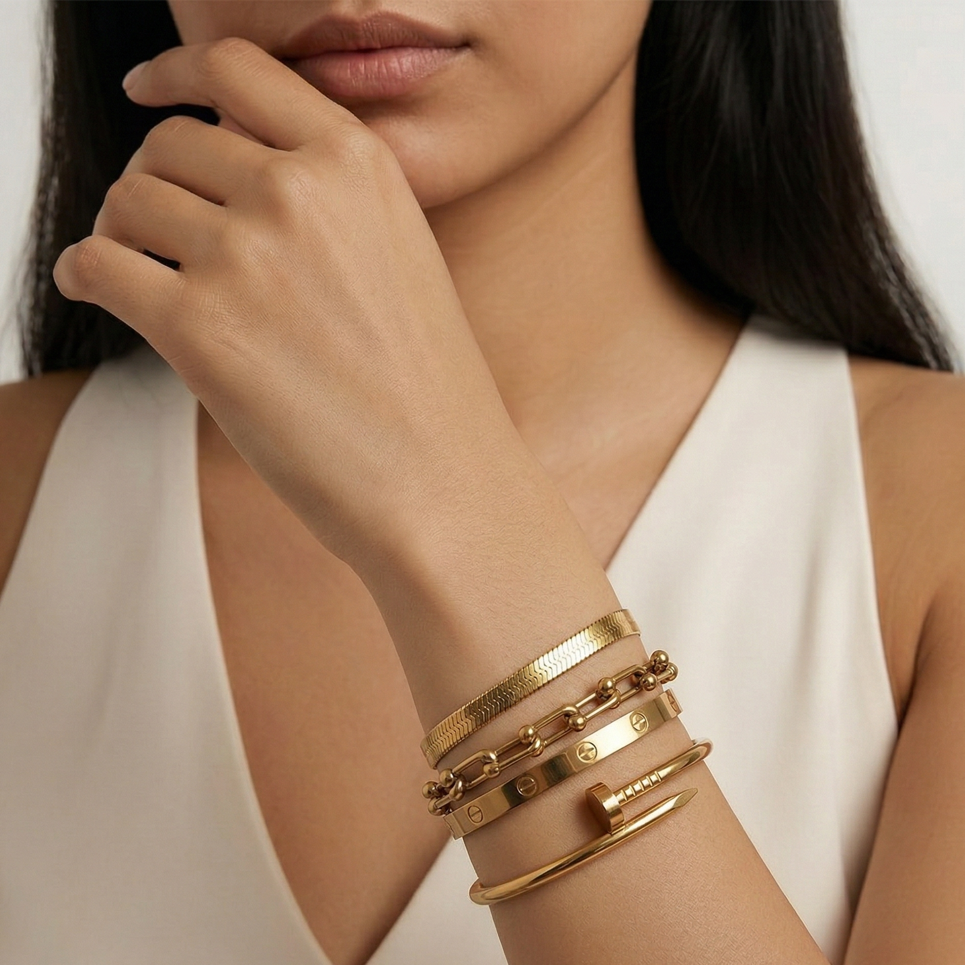 Bundle 2 (2 Bangles + 2 Bracelets)