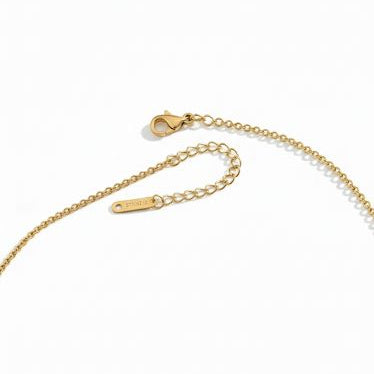Gold Tree Necklace with Leaves