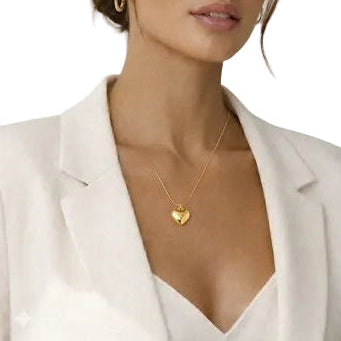 Gold Heart Necklace
