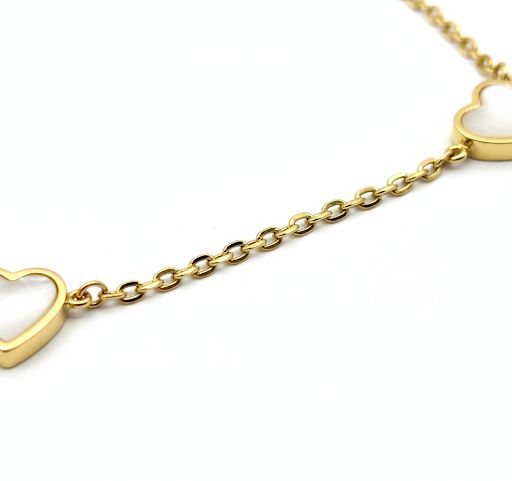 Pearl Heart Bracelet