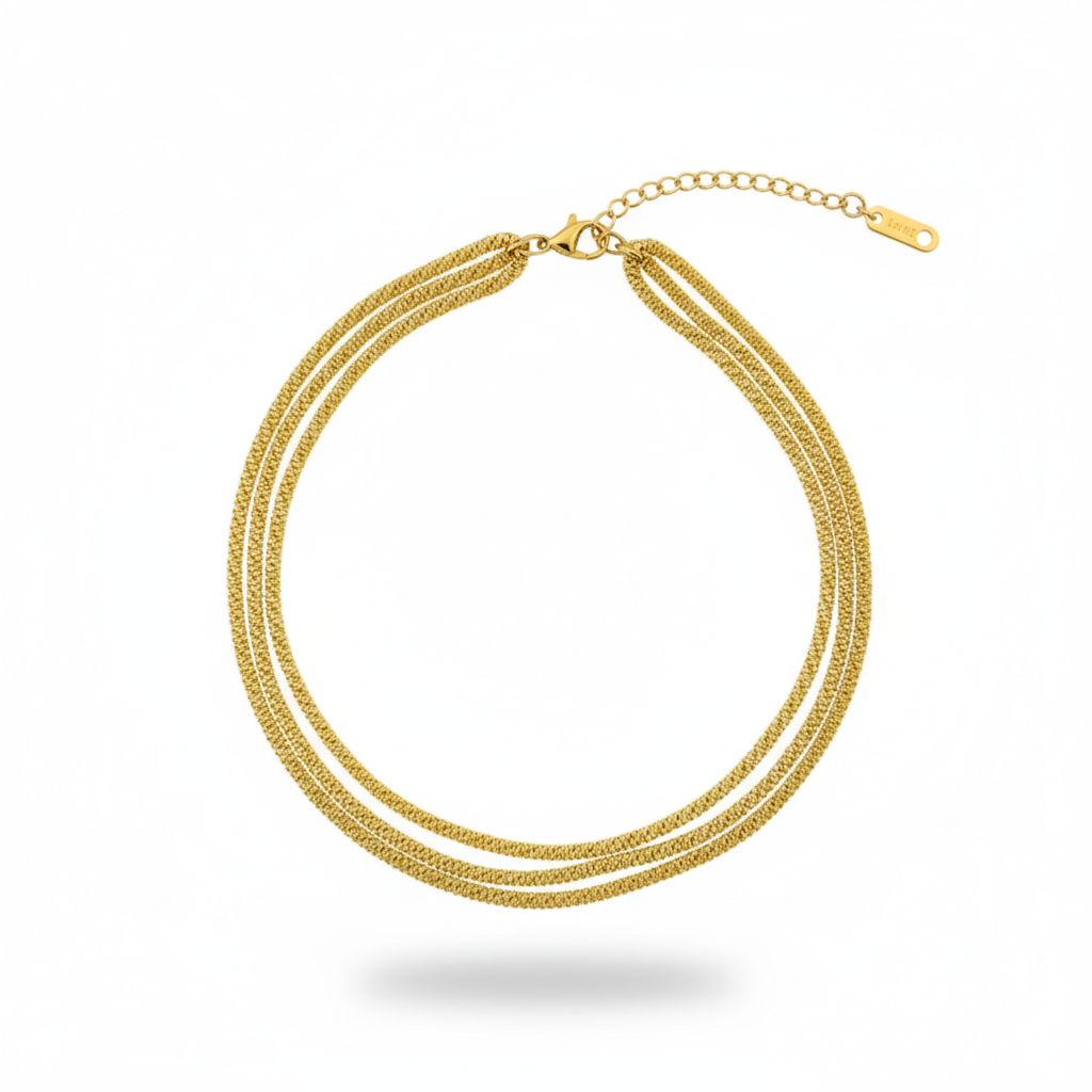 Texture 3 Strand Bracelet