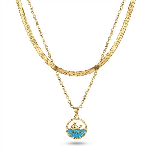 Whale Necklace