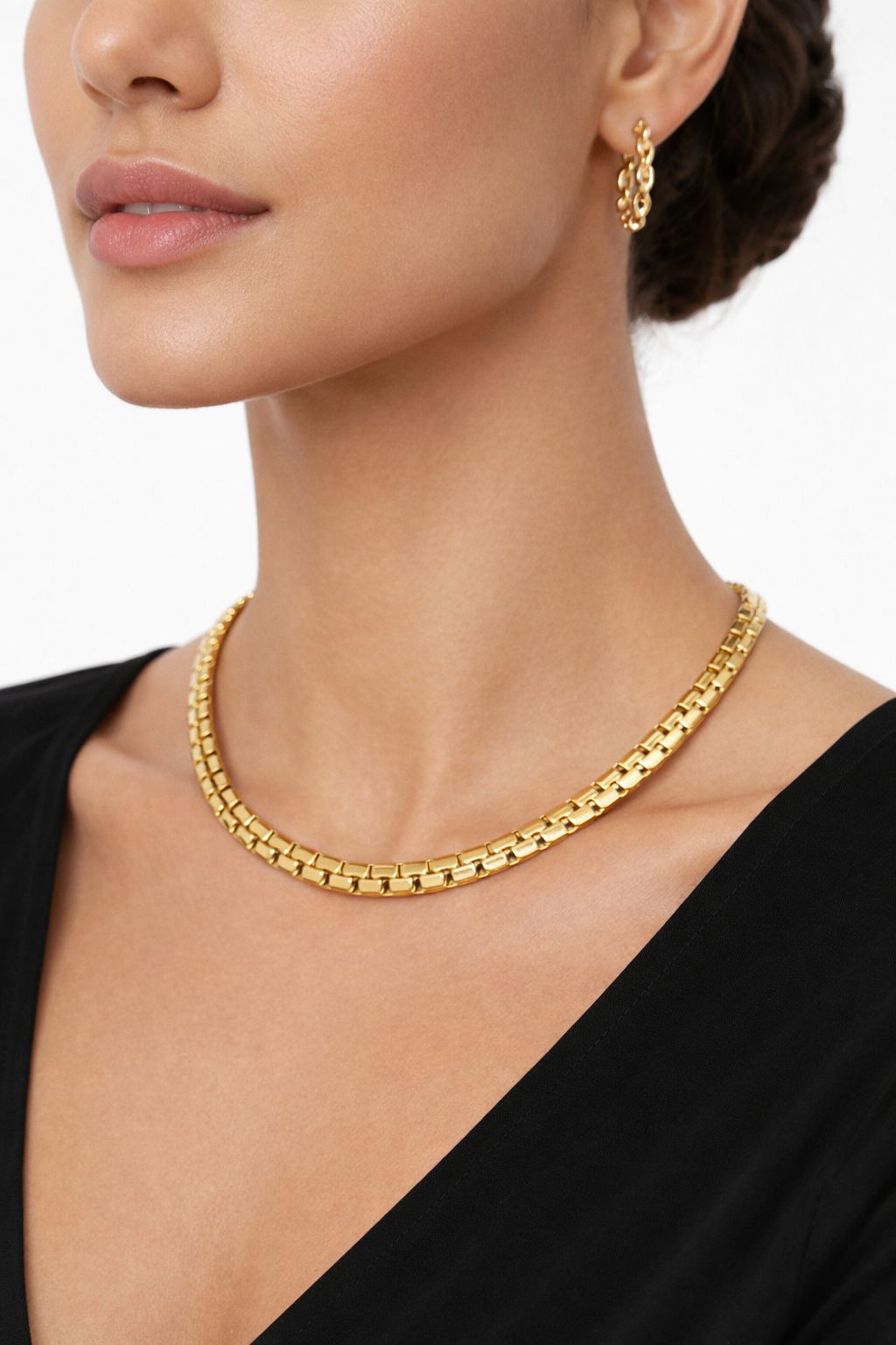 Gold Thick Venetian Box Chain