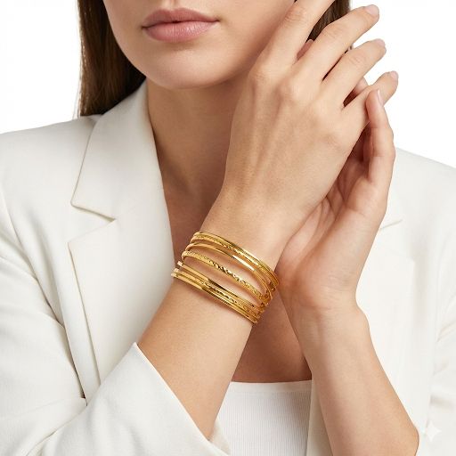 Chunky Layered Bangel