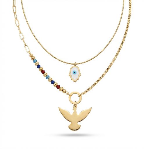 Pharaonic Bird Necklace