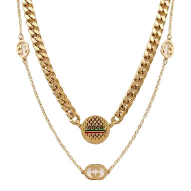 Gucci Double Chain Necklace