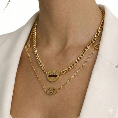 Gucci Double Chain Necklace