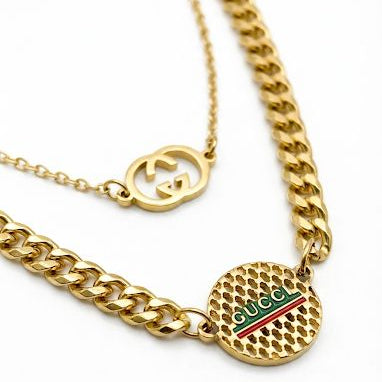 Gucci Double Chain Necklace