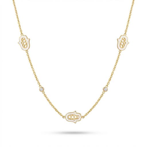 Hamsa Hand Necklace