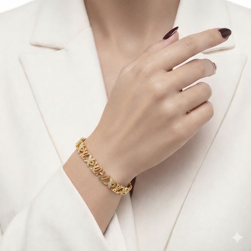 L-V Half Iced Bracelet