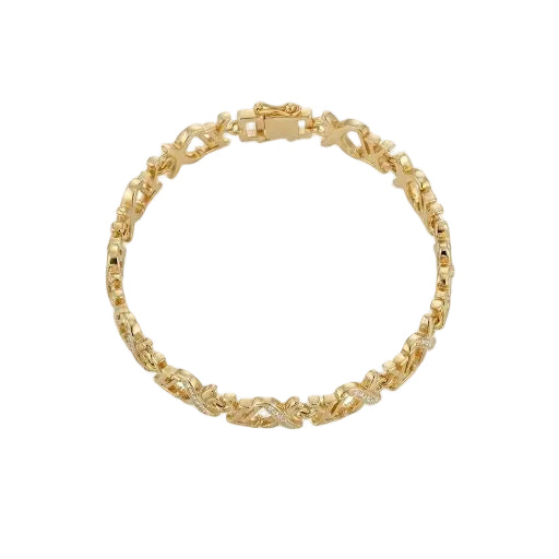 L-V Half Iced Bracelet