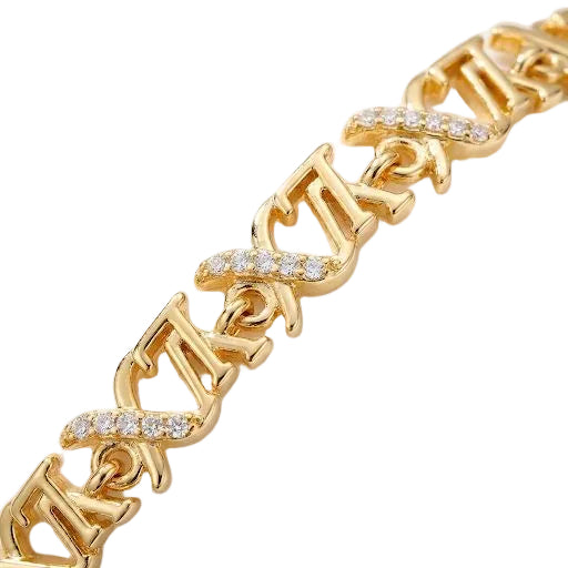 L-V Half Iced Bracelet