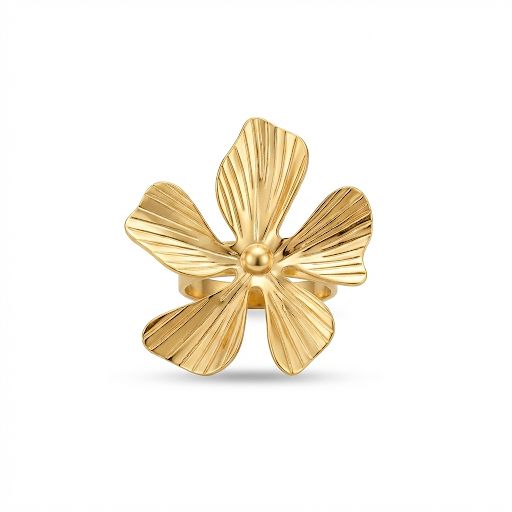 Large Flower Statement Ring