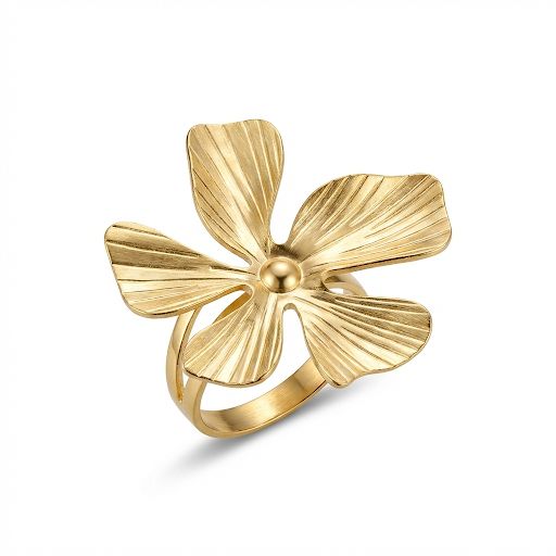 Large Flower Statement Ring