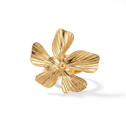 Large Flower Statement Ring