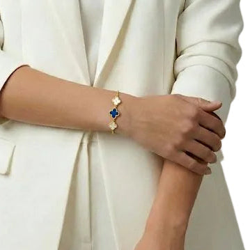 Triple Van Cleef Adjustable Bracelet