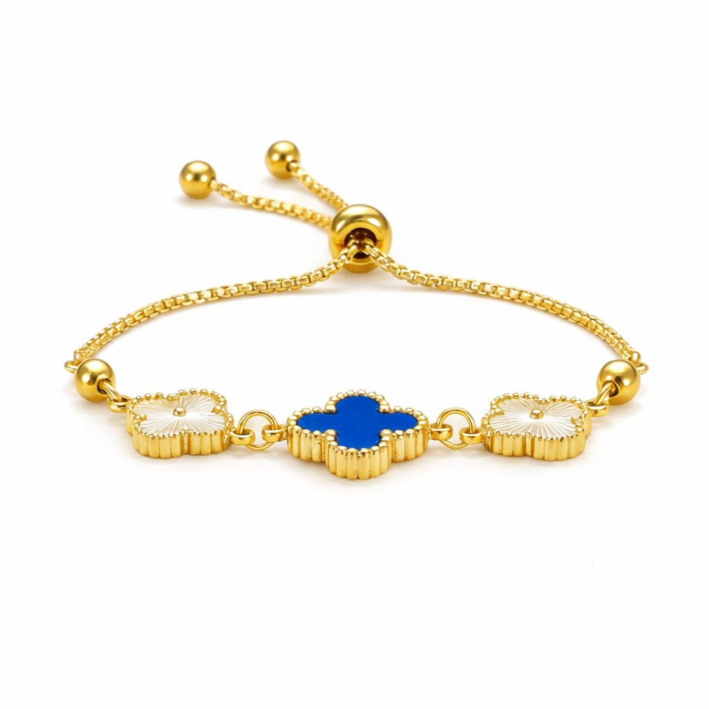 Triple Van Cleef Adjustable Bracelet