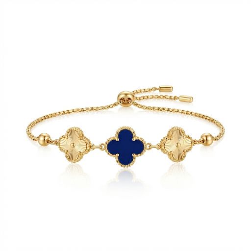 Triple Van Cleef Adjustable Bracelet