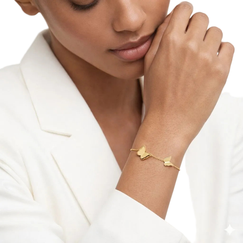Double Butterfly Bracelet