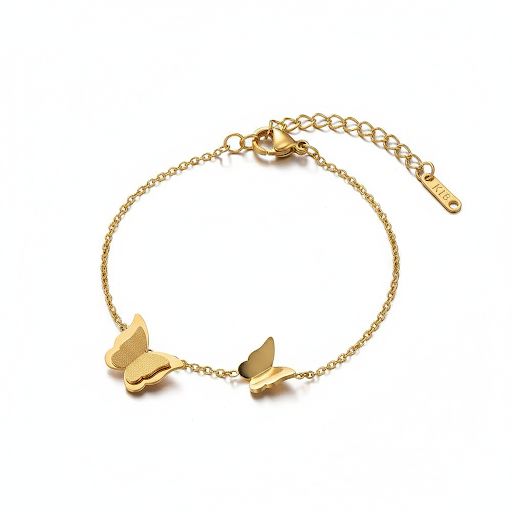 Double Butterfly Bracelet