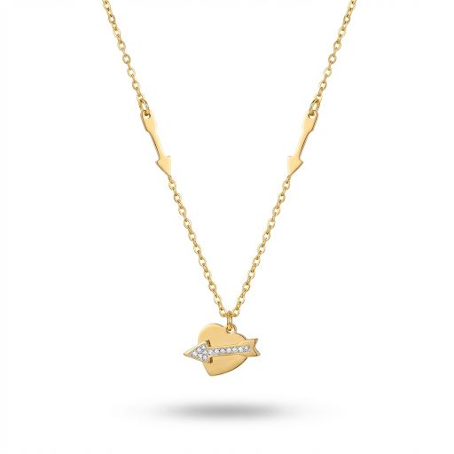 Heart and Arrow Necklace