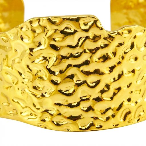 Hammered Cuff Bangle