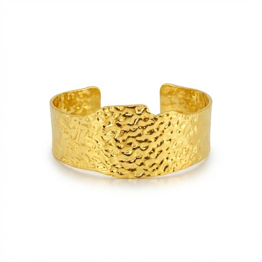 Hammered Cuff Bangle